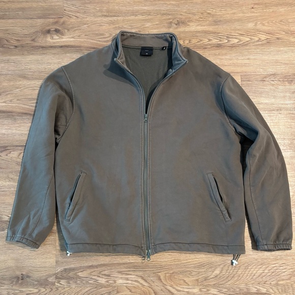 NWT Kith 101 Windsor Track Jacket - Caraway - Size XXL - Garment Dyed 1 of 1
